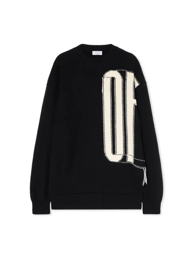 Off-White Big Off Knit Crewneck Sweater