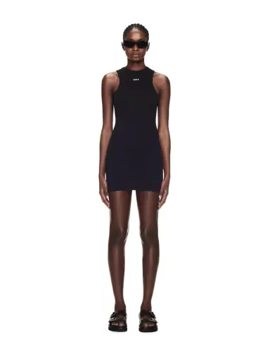 Off-White Sleek Rowing Dress | Thumbnail 2
