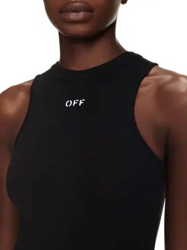 Off-White Sleek Rowing Dress | Thumbnail 5