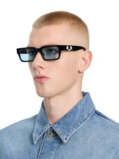 Off-White Huntington Blue Lens Sunglasses | Thumbnail 3