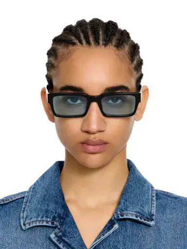 Off-White Huntington Blue Lens Sunglasses | Thumbnail 1
