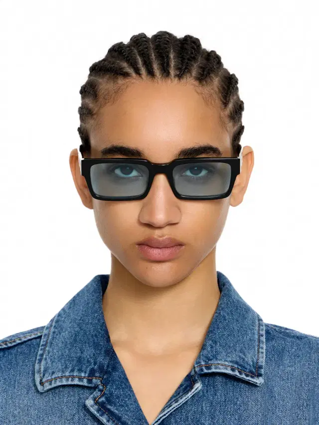 Off-White Huntington Blue Lens Sunglasses