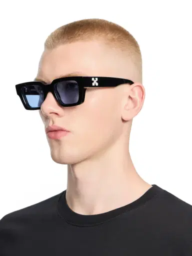 Off-White Virgil M Light Blue Lens Sunglasses | Thumbnail 5 Off-White Virgil M Light Blue Lens Sunglasses | Thumbnail 5