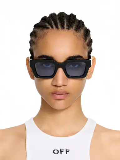 Off-White Virgil M Light Blue Lens Sunglasses | Thumbnail 1 Off-White Virgil M Light Blue Lens Sunglasses | Thumbnail 1
