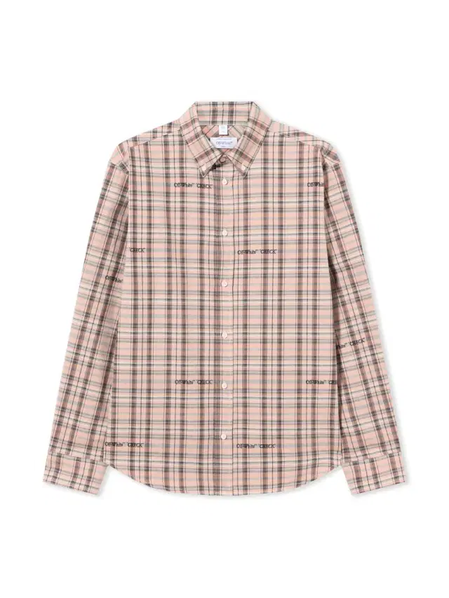 Off-White Marker Check Flannel Shirt