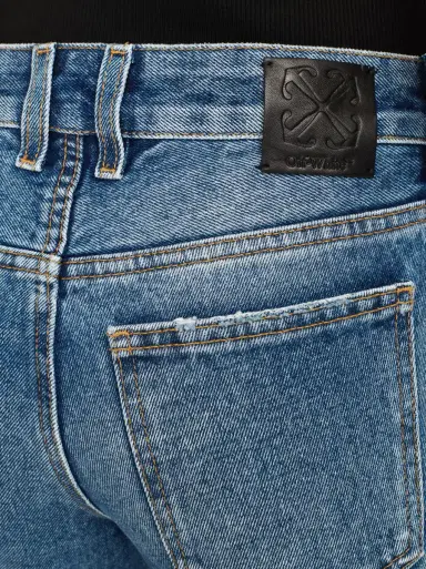 Off-White Slim Flared 5Pkt Pants | Thumbnail 5