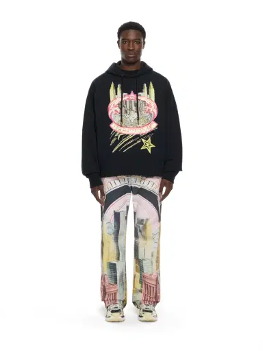 Off-White Big Frame World Loose Hoodie | Thumbnail 2 Off-White Big Frame World Loose Hoodie | Thumbnail 2