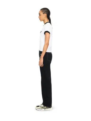Off-White OW X Swarovski Denim Susy Pants | Thumbnail 3 Off-White OW X Swarovski Denim Susy Pants | Thumbnail 3