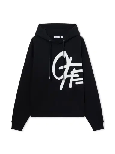 Off-White Spray Logo Loose Hoodie | Thumbnail 1 Off-White Spray Logo Loose Hoodie | Thumbnail 1