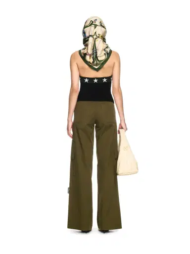 Off-White Green Toybox Cotton Cargo Pants | Thumbnail 4 Off-White Green Toybox Cotton Cargo Pants | Thumbnail 4