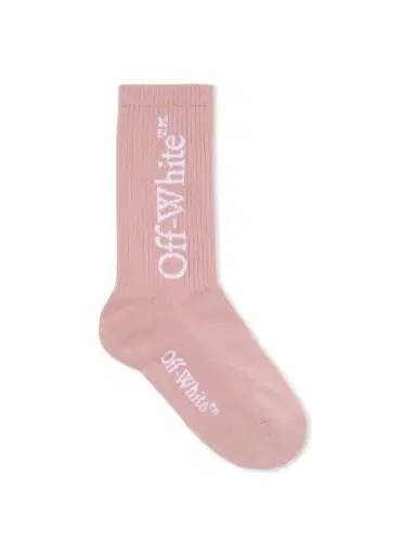 Off-White Mid Bookish Calf Socks | Thumbnail 1 Off-White Mid Bookish Calf Socks | Thumbnail 1