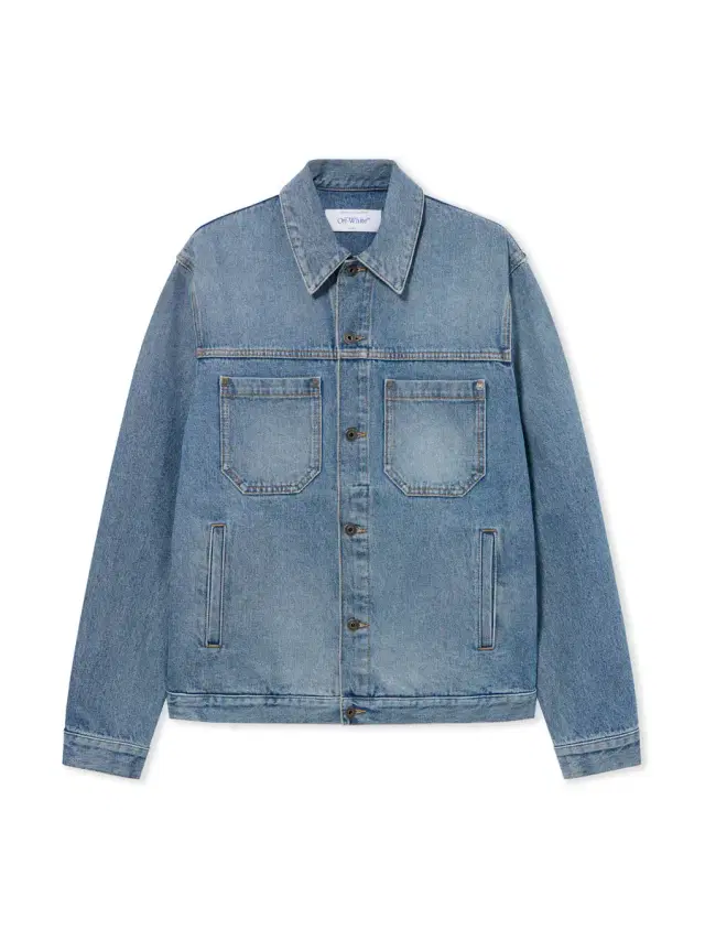 Off-White Half Arrow Denim Skate Jacket