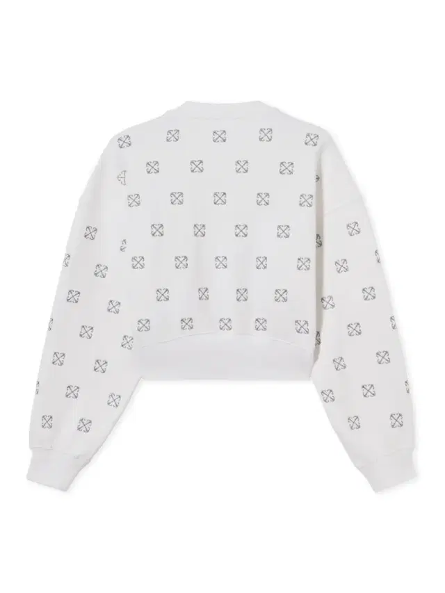 Off-White Lurex Little Arrows Sweatshirt