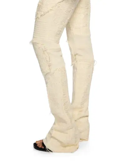 Off-White Tweed Slim Pants | Thumbnail 5 Off-White Tweed Slim Pants | Thumbnail 5
