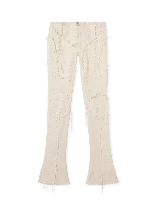 Off-White Tweed Slim Pants