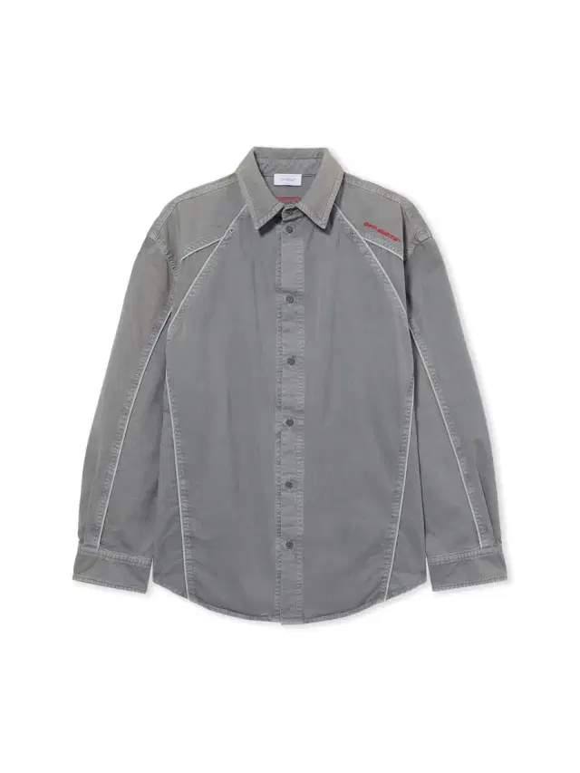 Off-White Garment-Dyed Sporty Shirt