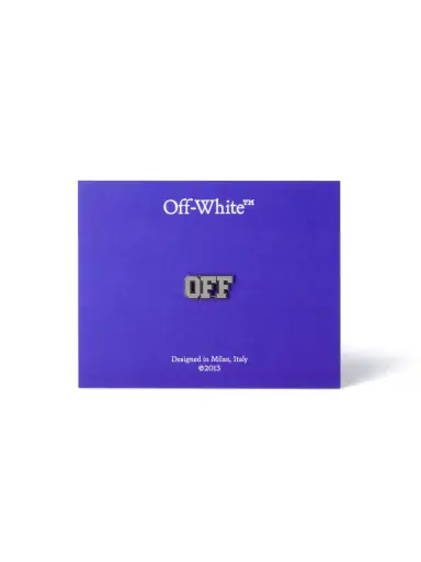 Off-White Silver Off Dubrae Charm | Thumbnail 3 Off-White Silver Off Dubrae Charm | Thumbnail 3