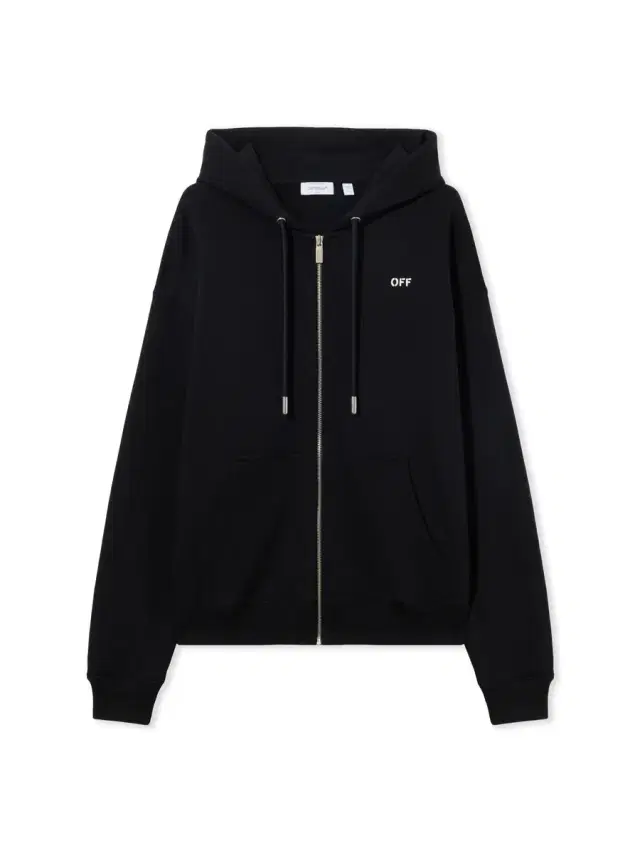 Off-White Graphic Full Zip Hoodie