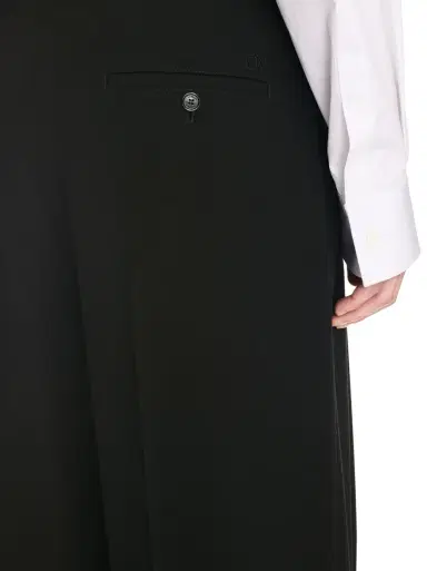 Off-White OW EMB WOOL DARTED PANT | Thumbnail 5