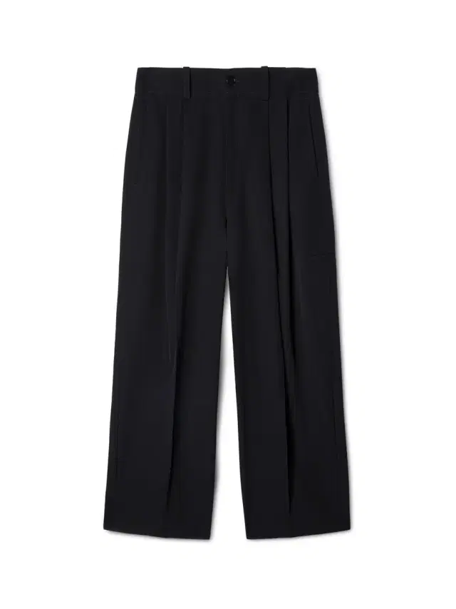 Off-White OW EMB WOOL DARTED PANT
