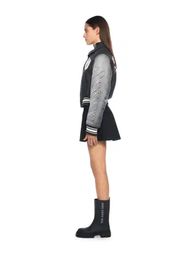 Off-White Big Bookish Logo Pleated Skirt | Thumbnail 3