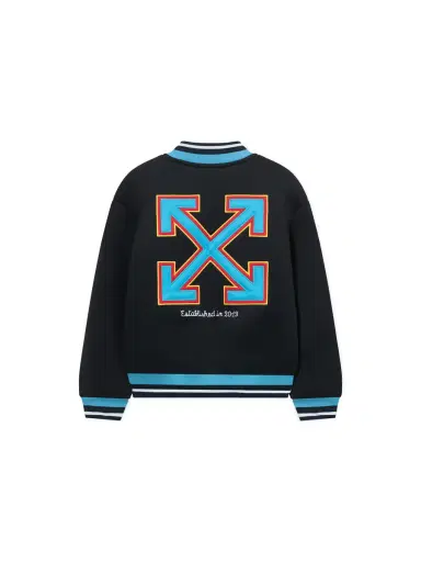 Off-White OW Patch Varsity Jacket | Thumbnail 1 Off-White OW Patch Varsity Jacket | Thumbnail 1