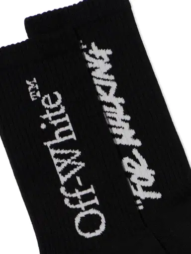 Off-White Quote Mid Calf Socks | Thumbnail 2 Off-White Quote Mid Calf Socks | Thumbnail 2