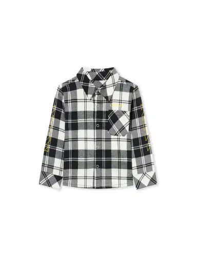 Off-White Diagonal Flannel Shirt | Thumbnail 2