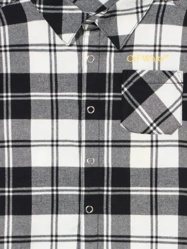 Off-White Diagonal Flannel Shirt | Thumbnail 3