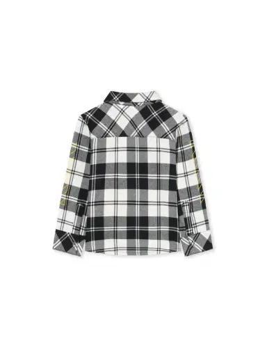 Off-White Diagonal Flannel Shirt | Thumbnail 1