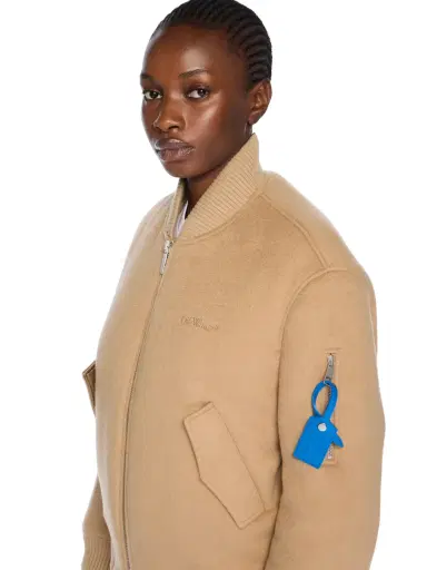 Off-White Quote Bomber Jacket | Thumbnail 5
