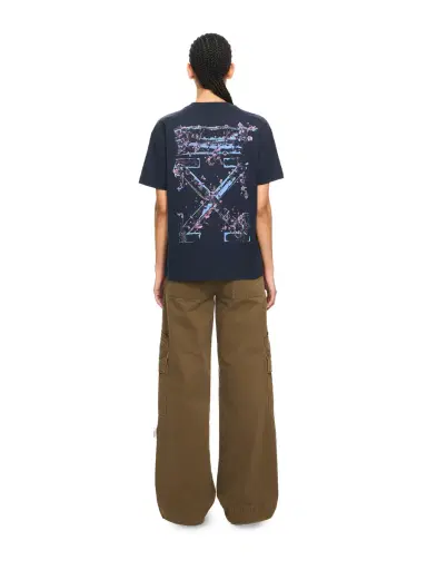 Off-White Dripped Watercolor Arrow T-Shirt | Thumbnail 4