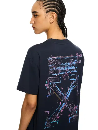 Off-White Dripped Watercolor Arrow T-Shirt | Thumbnail 5