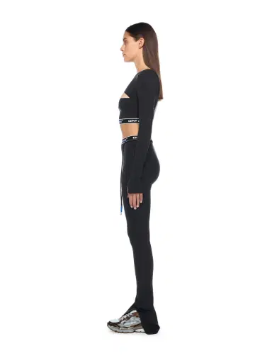 Off-White Logoband Cut Out Top | Thumbnail 3