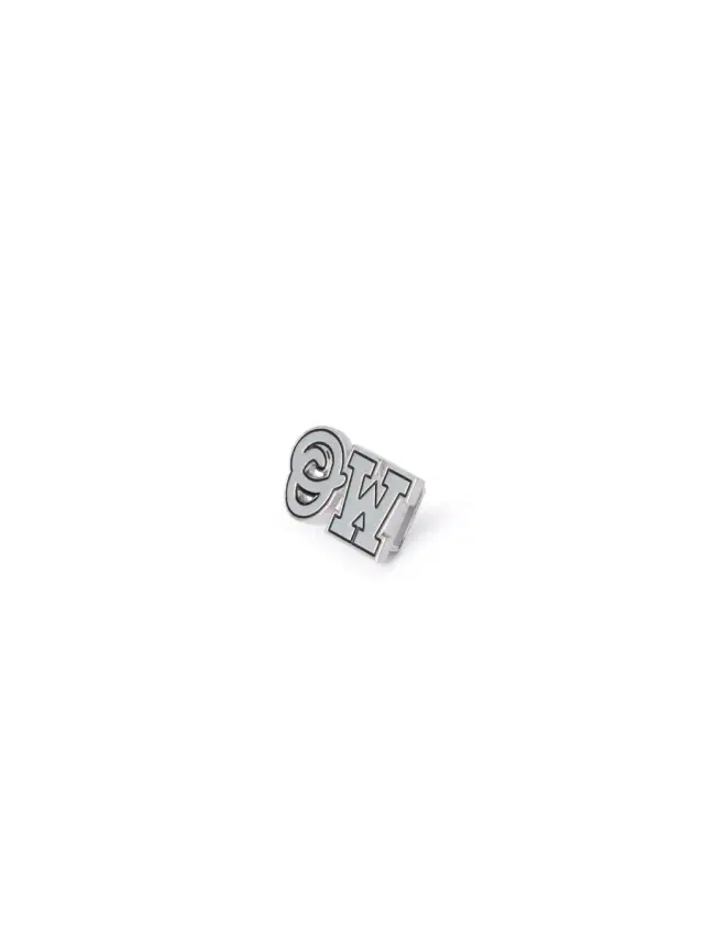 Silver Initials Dubraw Charm