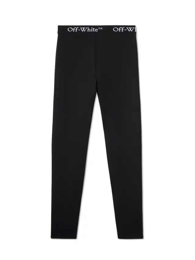 Off-White Black Logo Band Leggings