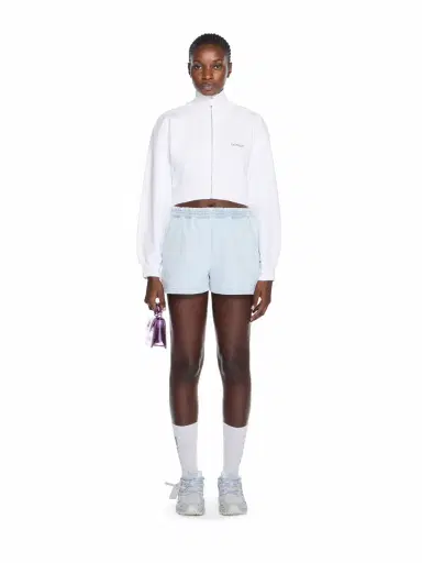 Off-White Water Arrow Crop Zip-Up Jacket | Thumbnail 2