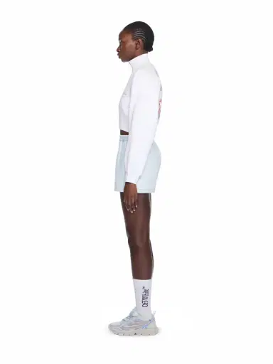 Off-White Water Arrow Crop Zip-Up Jacket | Thumbnail 3