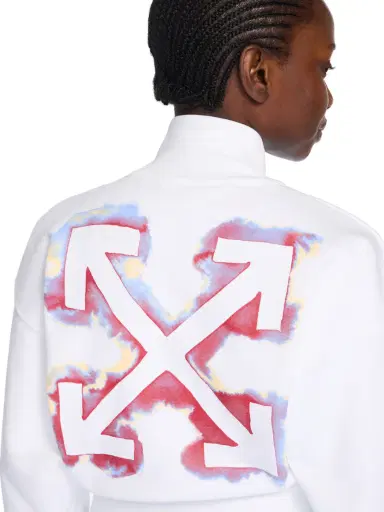 Off-White Water Arrow Crop Zip-Up Jacket | Thumbnail 5
