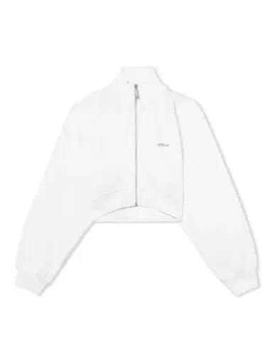 Off-White Water Arrow Crop Zip-Up Jacket | Thumbnail 1