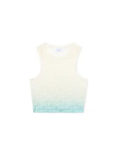 Off-White Terry Gradient Knit Tank Top | Thumbnail 1