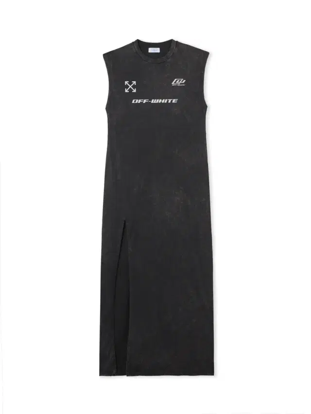 Off-White Racer Loose Jersey Dress