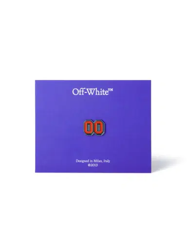 Off-White Red/Black Zero-Zero Dubrae Charm | Thumbnail 3