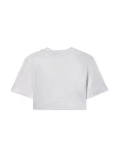 Off-White Off Coated Rib Crop T-Shirt | Thumbnail 1