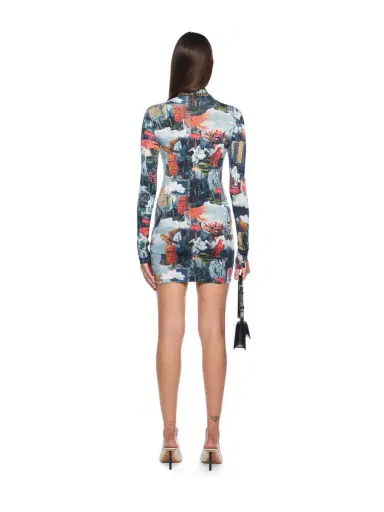 Off-White World Paint Second Skin Mini Dress | Thumbnail 4