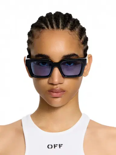 Off-White Virgil L Light Blue Lens Sunglasses | Thumbnail 1