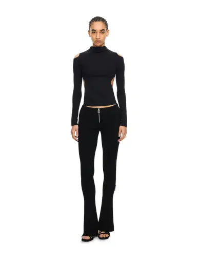 Off-White Sleek Meteor Long-Sleeved Top | Thumbnail 2