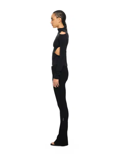 Off-White Sleek Meteor Long-Sleeved Top | Thumbnail 3