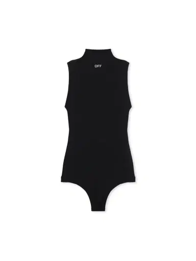 Off-White Off Stamp Ribbed Bodysuit | Thumbnail 1