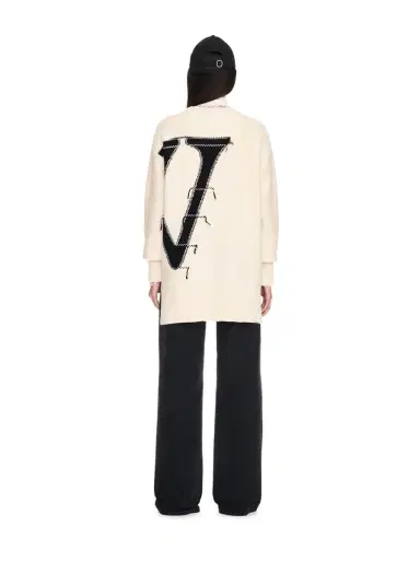 Off-White White Maxi Logo Crewneck | Thumbnail 4
